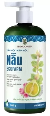 Dầu Gội Thảo Mộc Nẫu Ecofarm Bidicomed 300g